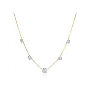 Phillips House Station Infinity Necklace in 14kt Yellow Gold