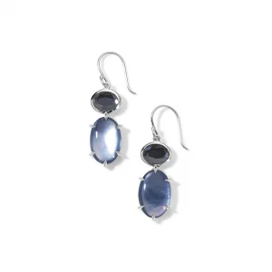 Ippolita Rock Candy Luce Hematite Rock Crystal, Mother of Pearl and Onyx Triplet Drop Earrings