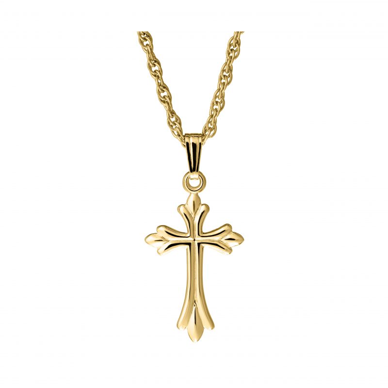 Bailey's Kids Collection Flare Cross Pendant Necklace
