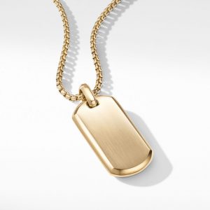 Streamline� Tag in 18K Yellow Gold