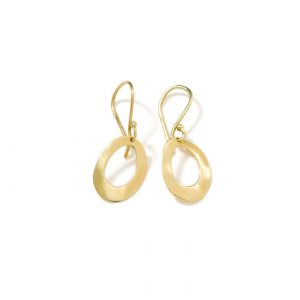 IPPOLITA Gold Glamazon Mini Open Oval Earrings