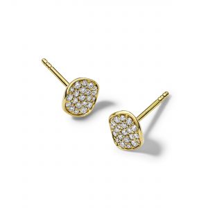 Ippolita Stardust Mini Diamond Flower Stud Earrings
