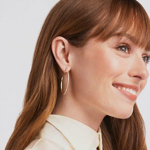 Julie Vos Small Windsor Hoop Earrings
