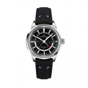 NORQAIN 40MM Freedom 60 GMT Watch With Black Dial