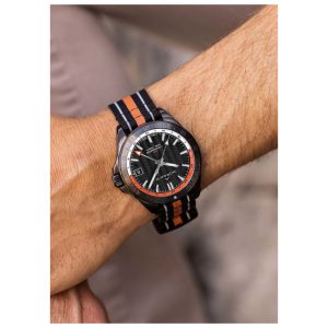 NORQAIN 41MM Adventure NEVEREST GMT With Black Dial Watch