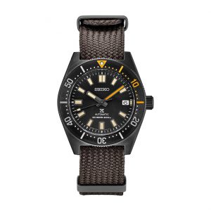 Seiko 41MM The Black Series Mechanical Diver's Modern Re-interpretation Watch
