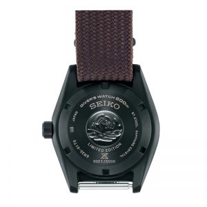 Seiko Luxe 41MM The Black Series Mechanical Diver's Modern Re-interpretation Watch