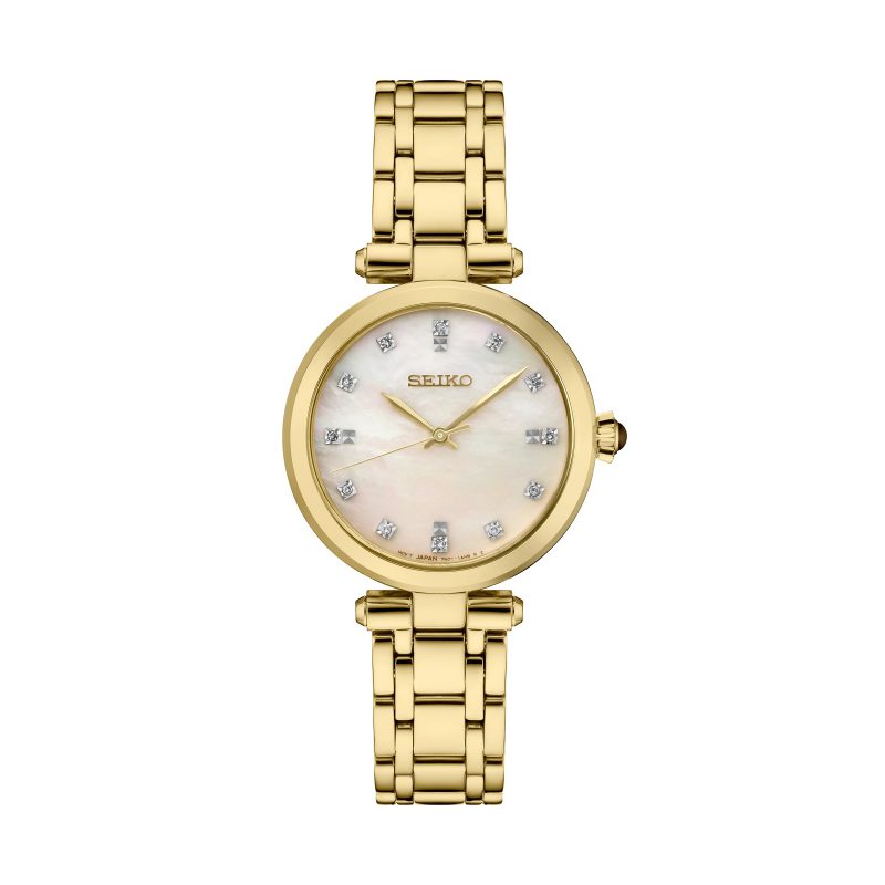 Seiko 30MM Diamond Collection Watch in Mother of Pearl – Bailey's Fine  Jewelry