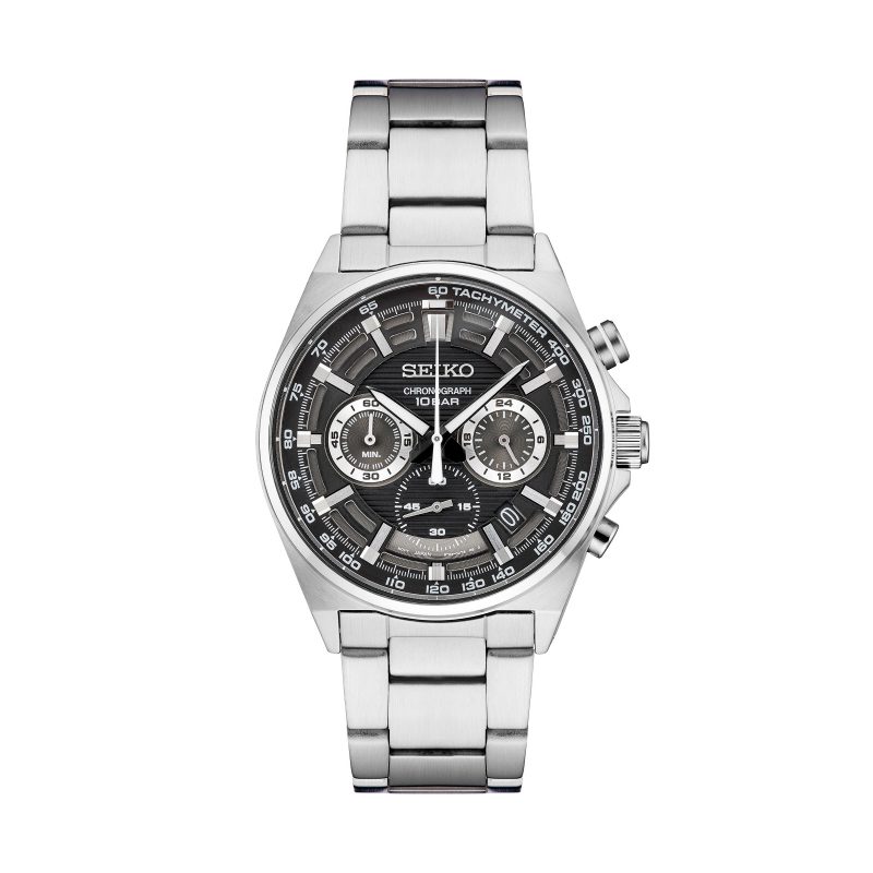 Seiko 41mm Essentials Collection Watch in Black – Bailey's Fine Jewelry