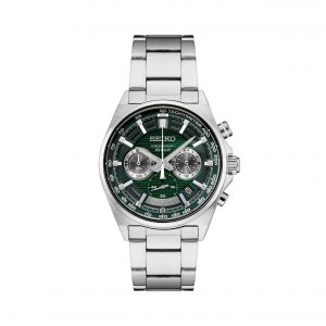 Seiko 41mm Essentials Watch in Green