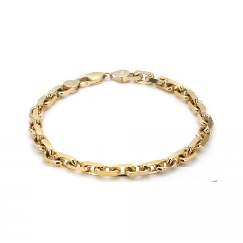 Women's Bracelet - Monaco Chain EDGE Plain | Oro Monaco