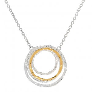 Gurhan Hammered Flat Link Neckalce Necklaces & Pendants Bailey's Fine Jewelry