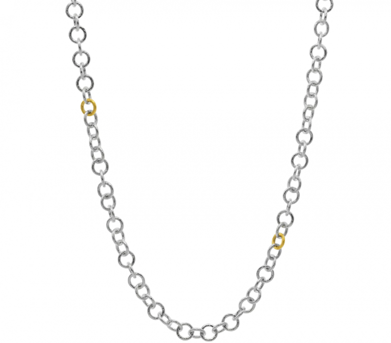 Gurhan Two Tone Chain Necklace
