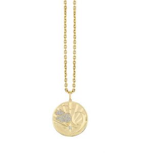 Sydney Evan Cloud Nine Coin Necklace Necklaces & Pendants Bailey's Fine Jewelry