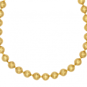Gurhan Necklace Single Strand 10mm Gold Balls Necklaces & Pendants Bailey's Fine Jewelry