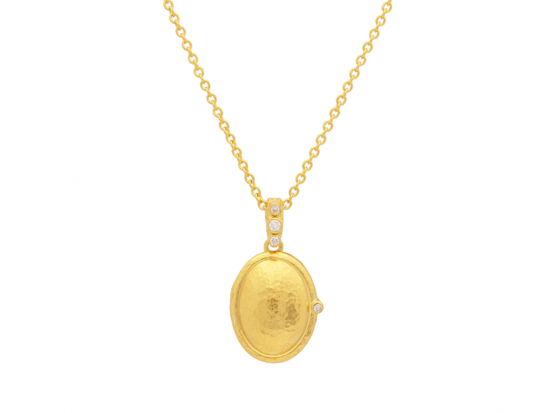 Gurhan Locket Gold Pendant Necklace