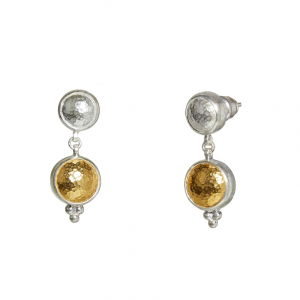 Gurhan Triple Amulet Dome Single Drop Earrings Bailey's Fine Jewelry