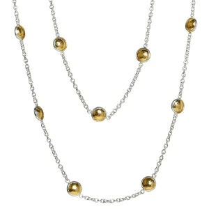 Gurhan 10mm Long Station Necklace Necklaces & Pendants Bailey's Fine Jewelry