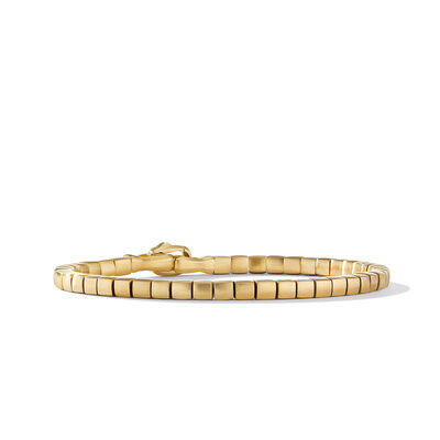David Yurman Spiritual Beads Cushion Bracelet with 18K Yellow Gold