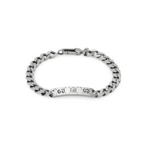 Gucci Ghost Silver Bracelet- Size 19 Bracelets Bailey's Fine Jewelry