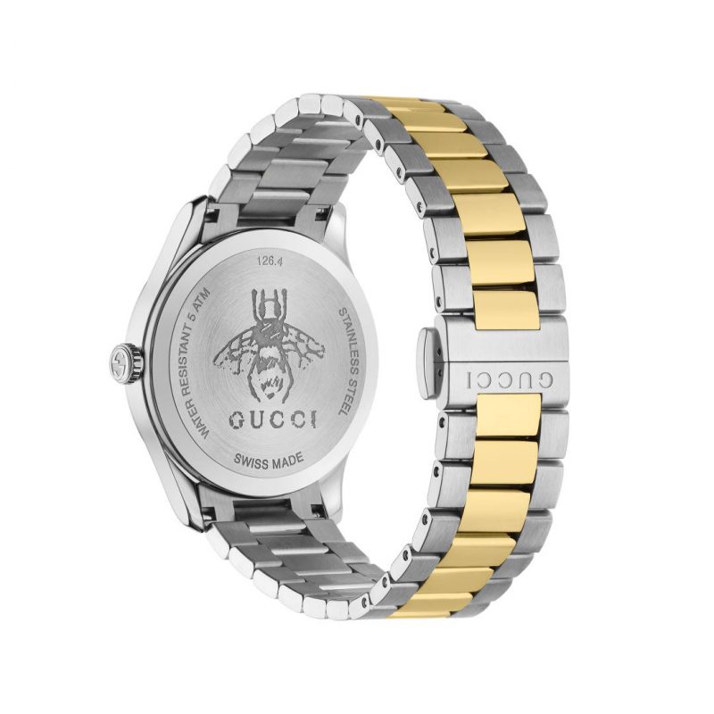 GUCCI: G-Timeless watch case 38 mm with the engraved GG monogram