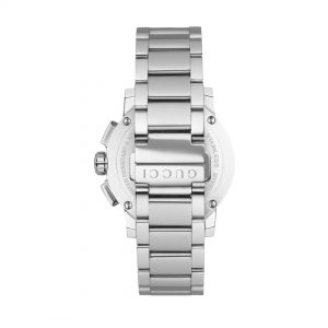 Gucci G-Chrono 44mm Guilloche Steel Watch
