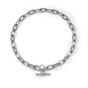 David Yurman Madison Toggle Chain Necklace in Sterling Silver