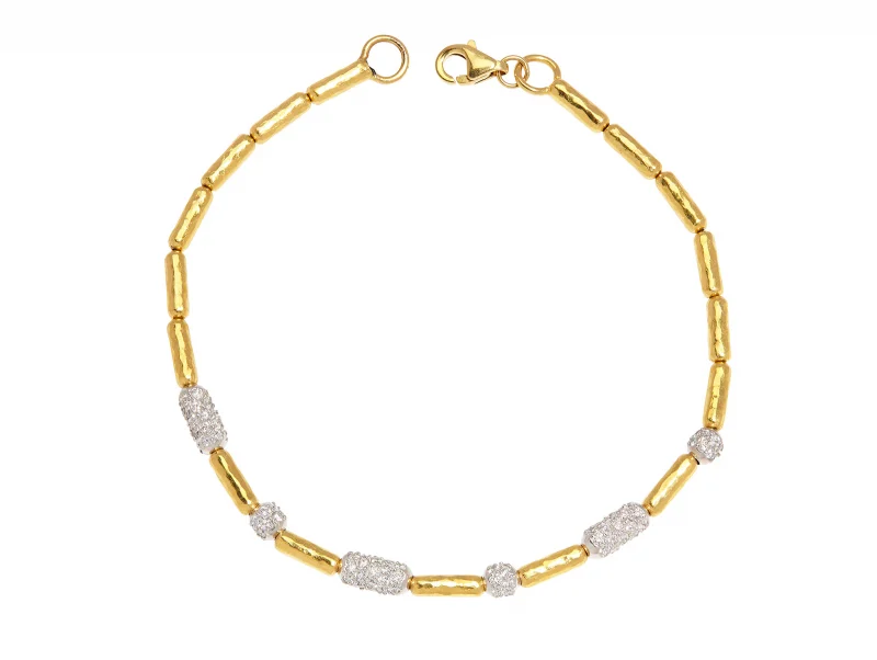 Gurhan Vertigo Gold Single Strand Bracelet