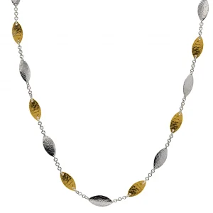 Gurhan 18 Flake Silver Willow All Around Necklace Necklaces & Pendants Bailey's Fine Jewelry