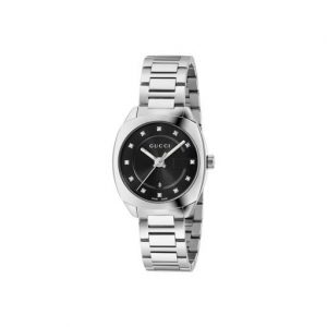 Gucci GG2570 29mm Black Steel Watch Watches Bailey's Fine Jewelry