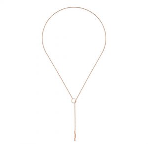 Gucci Link to Love 18kt Rose Gold Lariet Necklace