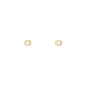 Gucci Interlocking G 18k Gold Earrings Earrings Bailey's Fine Jewelry