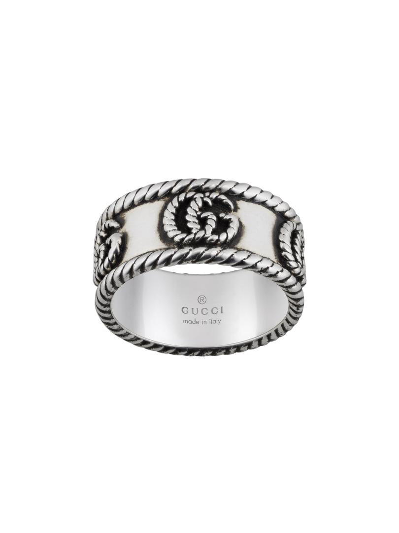 Gucci GG Marmount Silver Rope Band Ring – Bailey's Fine Jewelry