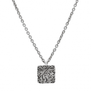 John Varvatos Artisan Silver Pendant Necklace Gents Bailey's Fine Jewelry