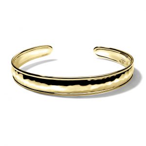 Ippolita Classico Thin Goddess Cuff Bracelet in 18kt Yellow Gold Bracelets Bailey's Fine Jewelry