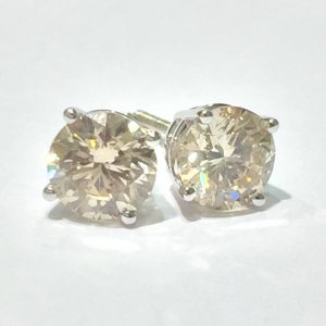 6.01CT Diamond Stud Earrings Sale Bailey's Fine Jewelry
