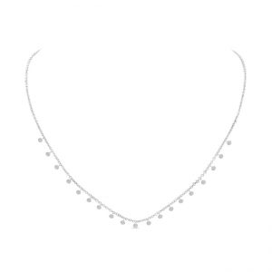 White Gold Diamond Choker Necklace Sale Bailey's Fine Jewelry