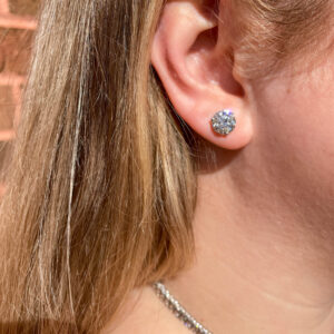 6.01CT Diamond Stud Earrings