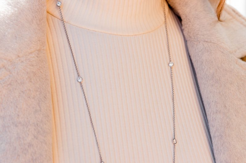 diamond by the yard necklace