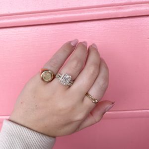 fine jewelry ring stack
