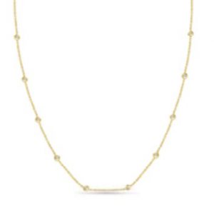 Bailey’s Icon Collection Bezel Diamonds By The Yard Necklace Necklaces & Pendants Bailey's Fine Jewelry