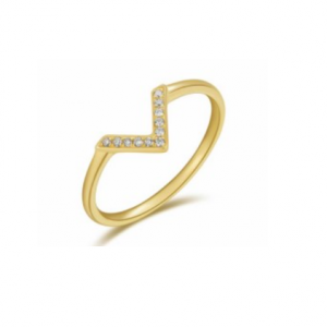 Bailey’s Goldmark Collection Chevron Diamond Ring Fashion Rings Bailey's Fine Jewelry
