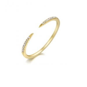 Bailey’s Goldmark Collection Diamond Cuff Band Ring Fashion Rings Bailey's Fine Jewelry
