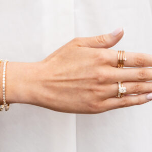 Bailey's Goldmark Collection 5 Row Wrap Ring