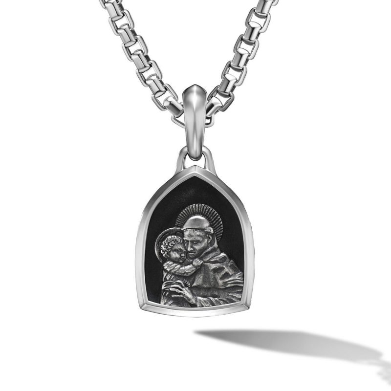 David Yurman St. Anthony Amulet in Sterling Silver