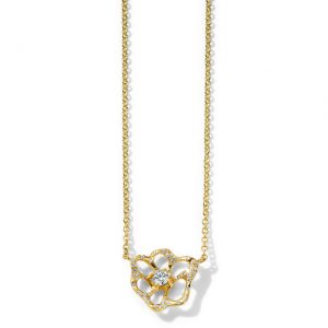 Ippolita Stardust Flora Necklace in 18K Gold with Diamonds Necklaces & Pendants Bailey's Fine Jewelry