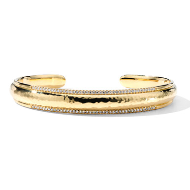 Ippolita Stardust Thin Goddess Cuff in 18k Gold – Bailey's Fine Jewelry