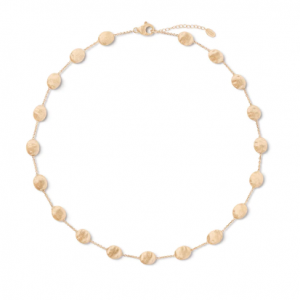 Marco Bicego Siviglia 18k Gold Large Bead Short Necklace Necklaces & Pendants Bailey's Fine Jewelry