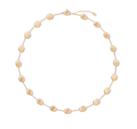 Marco Bicego Siviglia 18k Gold Large Bead Short Necklace