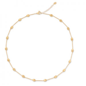 Marco Bicego Siviglia 18K Gold Small Bead Short Necklace Necklaces & Pendants Bailey's Fine Jewelry
